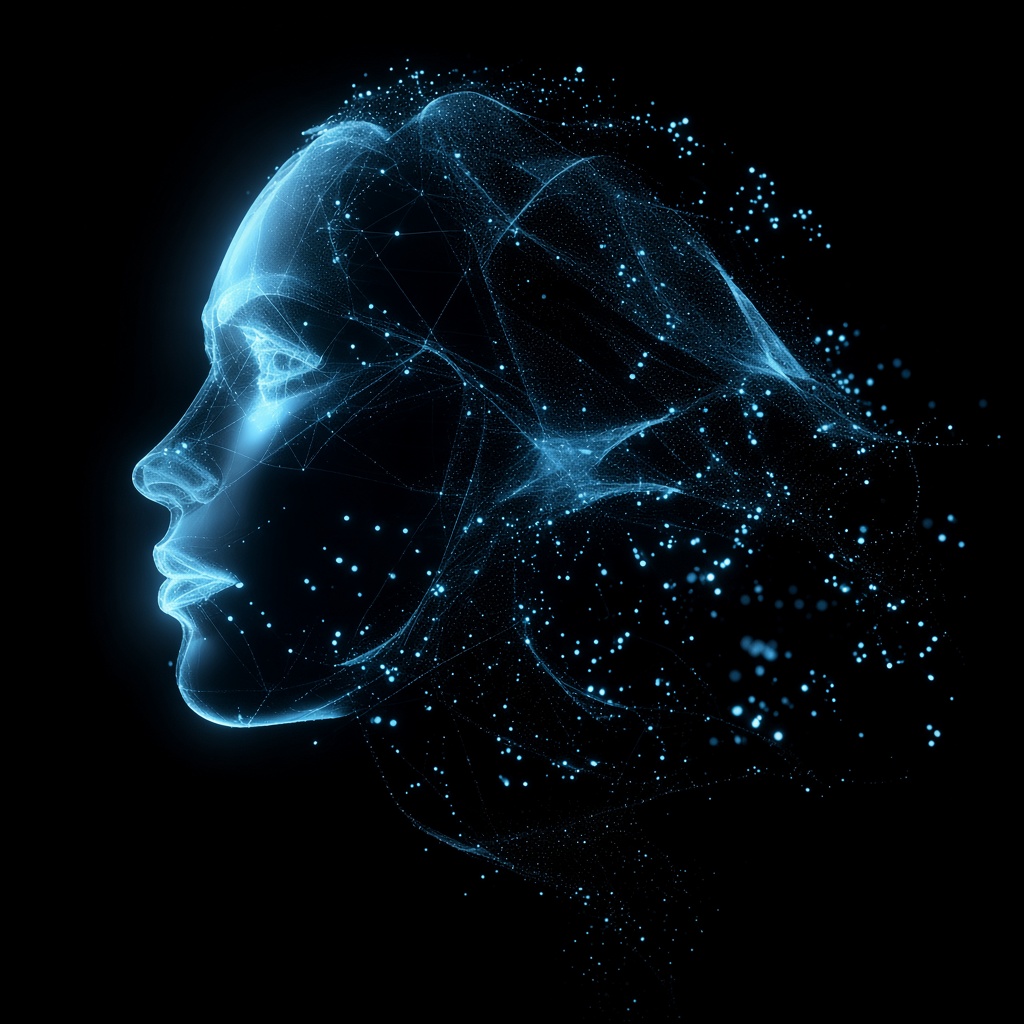 AI holographic core — Ombrena Castelia Neural Core